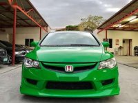 2007 Honda Civic S AT Green Sedan For Sale 