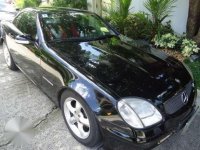 2002 Mercedes Benz SLK 200 Black For Sale 