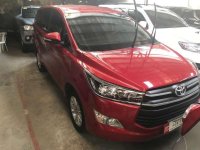 2017 Toyota Innova 2800E Manual Color Red