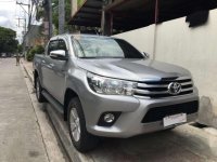 2017 TOYOTA Hilux 4x4 G Manual Silver