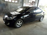 2012 Hyundai Accent 1.4cvvt Phantom Black color