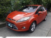 Ford Fiesta 2012 AT Orange For Sale 