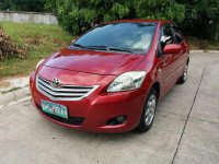 toyota vios manual 2011 red for sale 