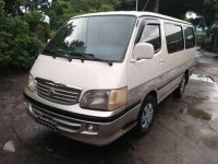 2001 Toyota Hiace manual gasoline For Sale 