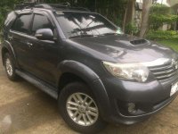 Toyota Fortuner 2014 G AT Gray For Sale 