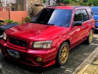 2003 Subaru Forester 2.0 AWD MT Red For Sale 