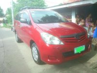 toyota innova j 2012 red for sale 