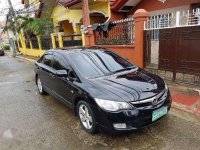 2007 honda civic 1.8s black sedan for sale 