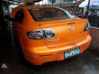 mazda 3 matic model 2008 orange For Sale 