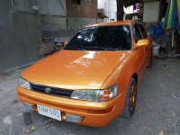 1996 toyota corolla GLi orange for sale 