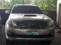 2014 Toyota Fortuner for sale