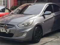 Hyundai accent 2015 AT Gray For Sale 