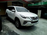 2016 Toyota Fortuner 2.4V Diesel 4x2 top of the line