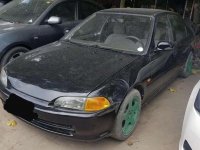 1995 Honda Civic Manual Black For Sale 