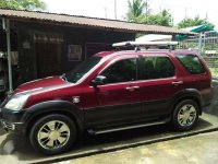 Honda CRV 2003 AT Red For Sale 