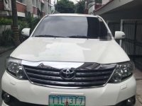 2012 Toyota Fortuner 4X2 Automatic