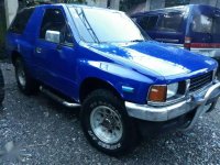 Isuzu Trooper Manual 4x4 Blue For Sale 