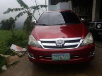 Toyota Innova J 2008 Red For Sale 