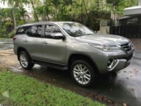 2017 Toyota Fortuner 4x2 automatic Gas.