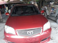 2007 Toyota Vios 1.5S manual red for sale 