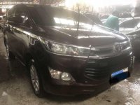 2017 Toyota Innova E Automatic Transmission BLACKISH RED