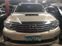 2014 Toyota Fortuner 2.5 G Automatic Silky Brown