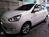 2016 Mitsubishi Mirage GLS Hatchback AT Automatic White