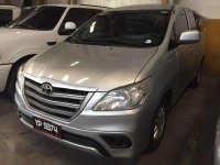 2015 TOyota Innova e manual diesel FOR SALE