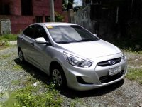 2017 Hyundai Accent Manual transmission silver