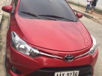 2014 TOYOTA Vios E manual red