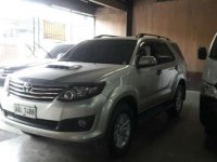 2014 Toyota FORTUNER G 4X2 Manual Diesel