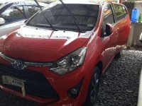 2017 Toyota Wigo 1.0 G Automatic Gas Red 