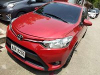 2014 Toyota Vios 1.3E manual. RED