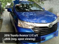 2016 Toyota Avanza 1.3 E at FOR SALE