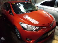 2017 Toyota Vios 1.3E automatic ORANGE GRAB READY