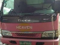 PINK Isuzu Elf truck FOR SALE