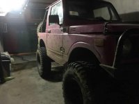 Suzuki Samurai pink 4X4 FOR SALE
