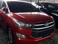 2017 Toyota Innova 2.8 E Manual Diesel Red Mica