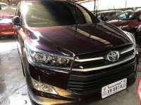 2017 Toyota Innova 2.8 E Diesel Blackish Red Automatic