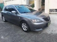 Mazda 3 2005 lift back gray for sale 