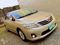 2013 Toyota Corolla ALTIS G MT Fuel Efficient First Own