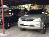 2007 Toyota Fortuner 2.5G Diesel automatic trans.