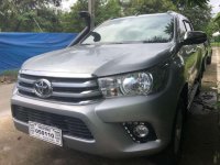 2017 Toyota Hilux 2.8 G 4x4 Manual Transmission SILVER