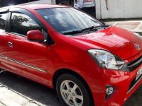 2015 Toyota Wigo 1.0G Automatic Gas Red Mica 