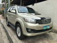 2014 Toyota Fortuner G 4x2 Automatic 