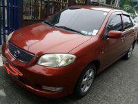 Toyota Vios 2004 red good condition