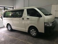 2013 Toyota Hiace Commuter Manual -First owned