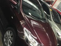 2018 TOYOTA Vios E automatic blackish red