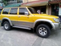 2001 Nissan Patrol Yellow Orig Color Ltd Edition