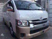 2017 Toyota Hiace 30 GL Grandia Manual Pearl White 2 Tone